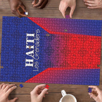 Haiti Football Puzzle Sporty Style - Wonder Print Shop