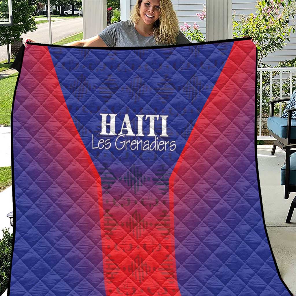 Haiti Football Quilt Sporty Style - Wonder Print Shop