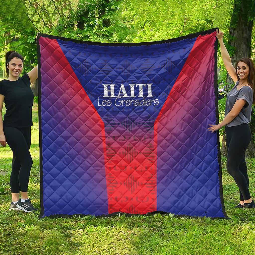 Haiti Football Quilt Sporty Style - Wonder Print Shop