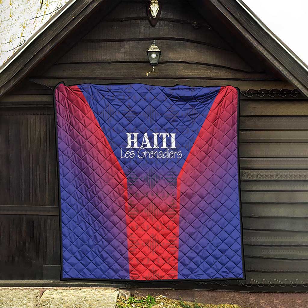 Haiti Football Quilt Sporty Style - Wonder Print Shop