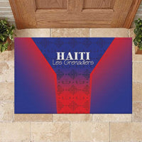 Haiti Football Rubber Doormat Sporty Style - Wonder Print Shop