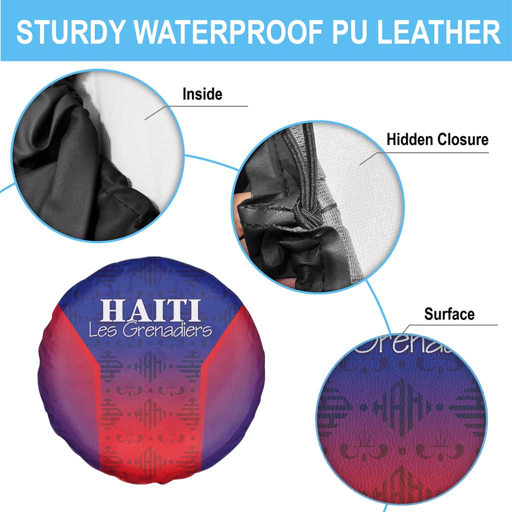 Haiti Football Spare Tire Cover Sporty Style - Wonder Print Shop