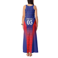 Custom Haiti Football Tank Maxi Dress Sporty Style - Wonder Print Shop