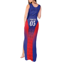 Custom Haiti Football Tank Maxi Dress Sporty Style - Wonder Print Shop