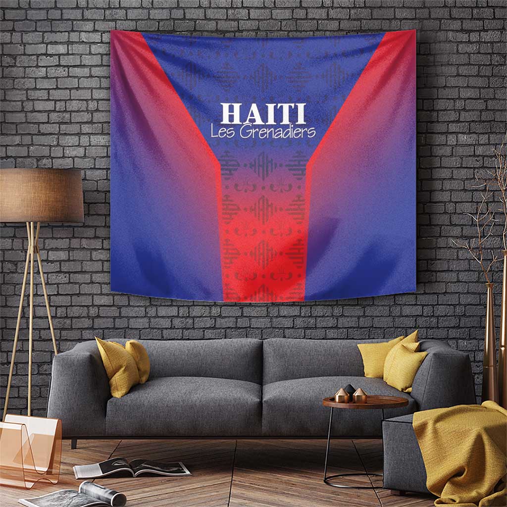 Haiti Football Tapestry Sporty Style - Wonder Print Shop