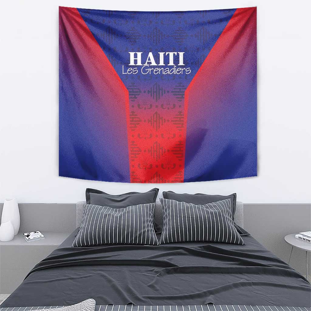 Haiti Football Tapestry Sporty Style - Wonder Print Shop