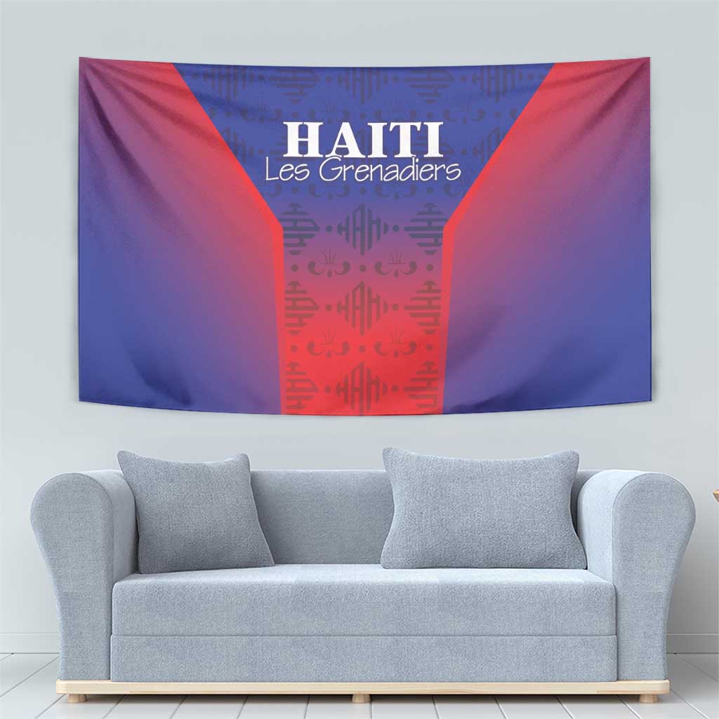 Haiti Football Tapestry Sporty Style - Wonder Print Shop