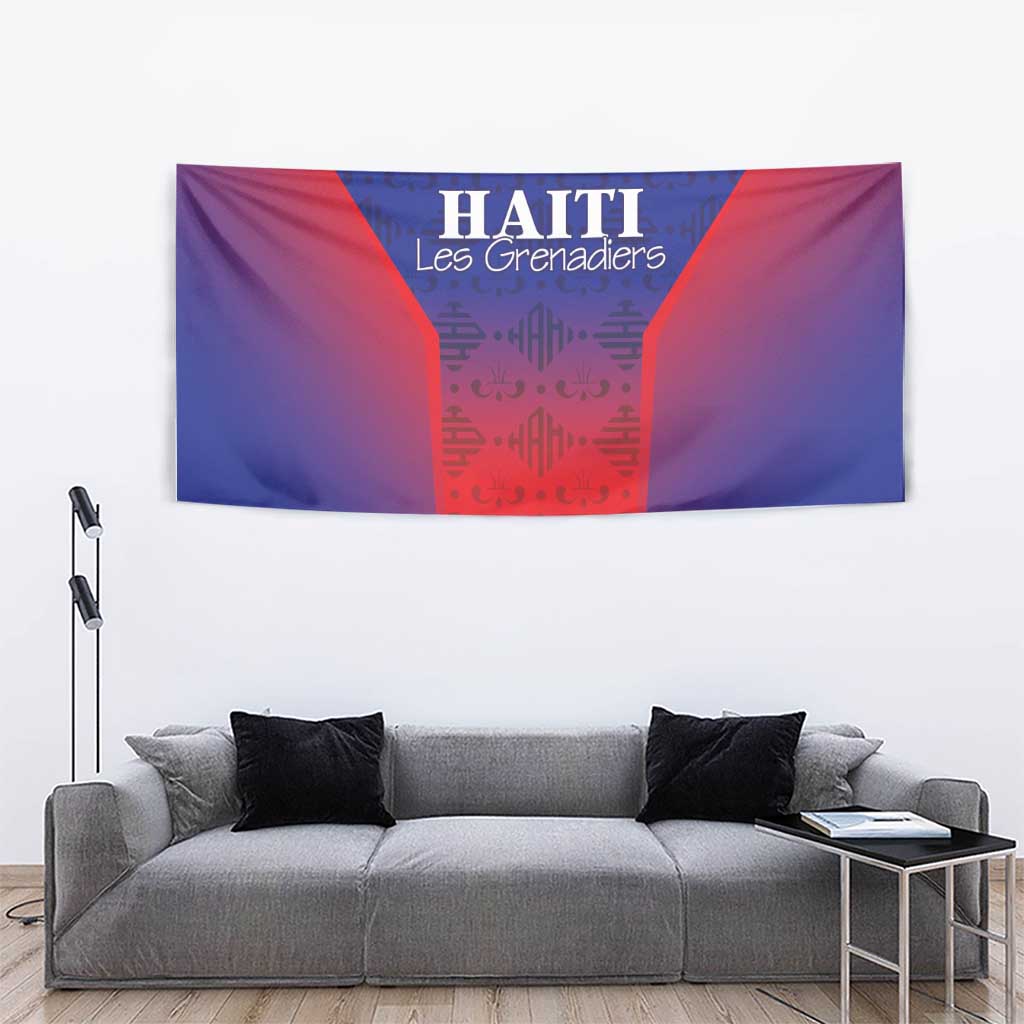 Haiti Football Tapestry Sporty Style - Wonder Print Shop