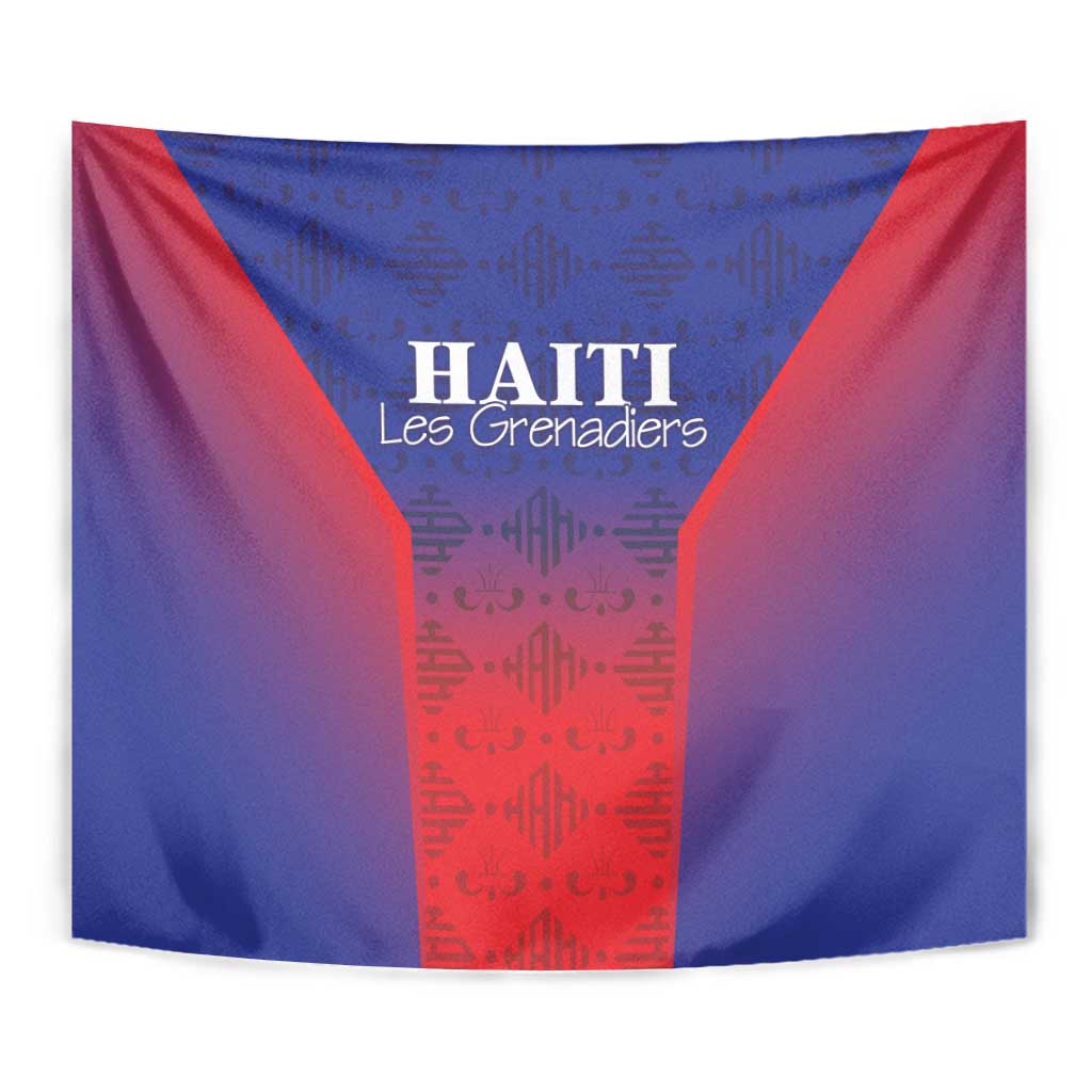Haiti Football Tapestry Sporty Style - Wonder Print Shop