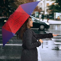 Haiti Football Umbrella Sporty Style - Wonder Print Shop