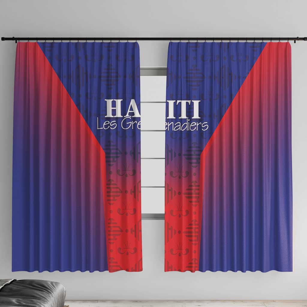 Haiti Football Window Curtain Sporty Style - Wonder Print Shop