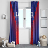 Haiti Football Window Curtain Sporty Style - Wonder Print Shop