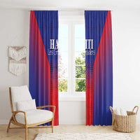 Haiti Football Window Curtain Sporty Style - Wonder Print Shop