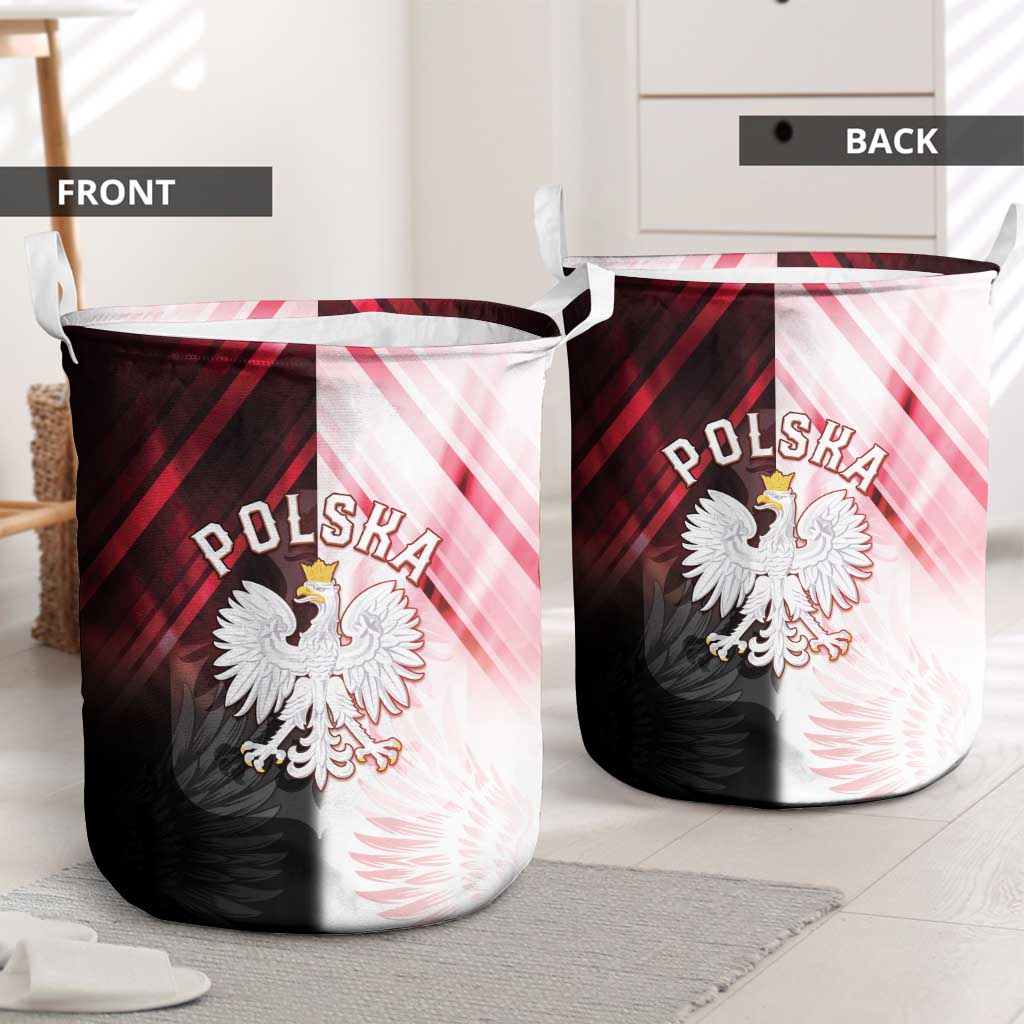 Poland Crowned Eagle Laundry Basket Special Style - Wonder Print Shop