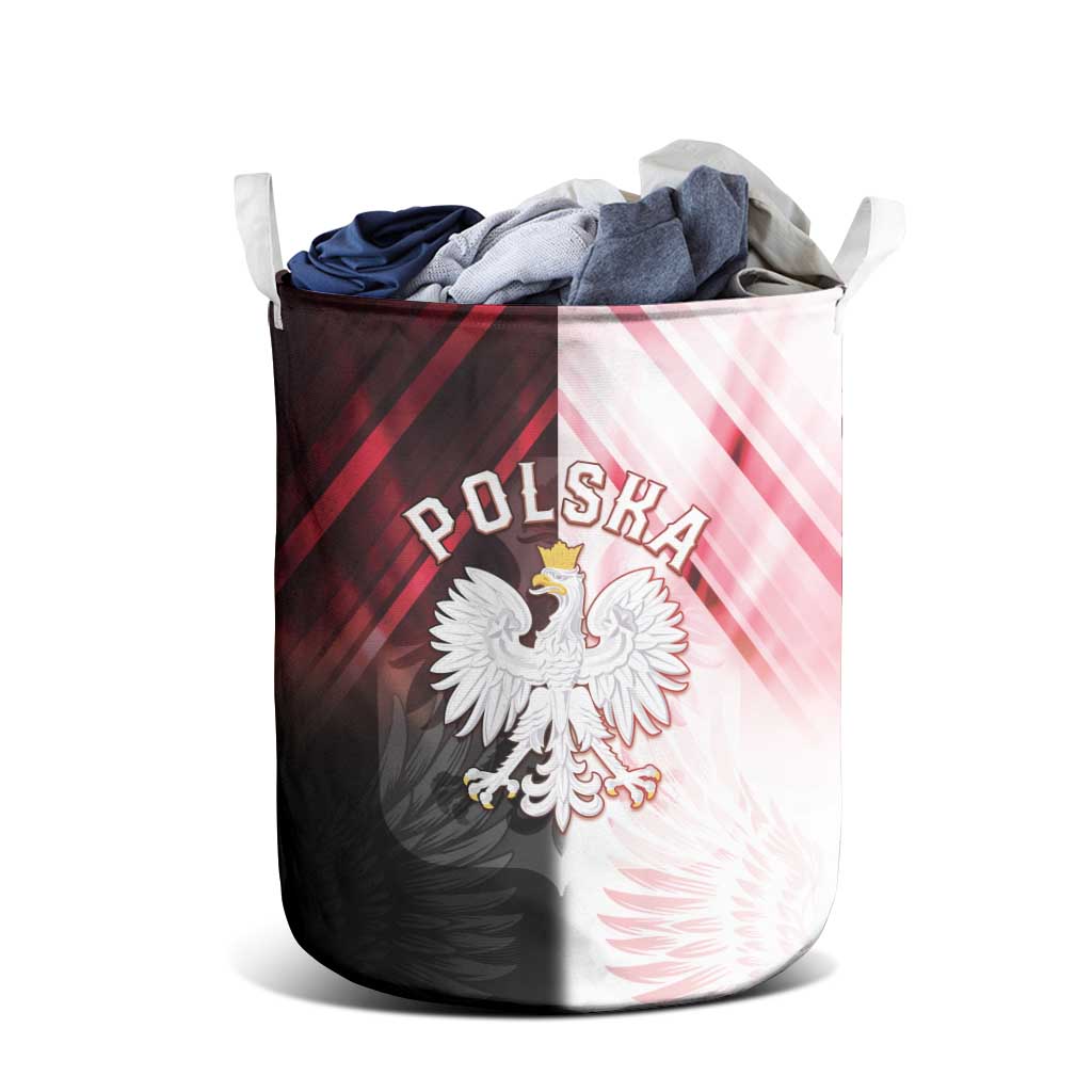Poland Crowned Eagle Laundry Basket Special Style - Wonder Print Shop
