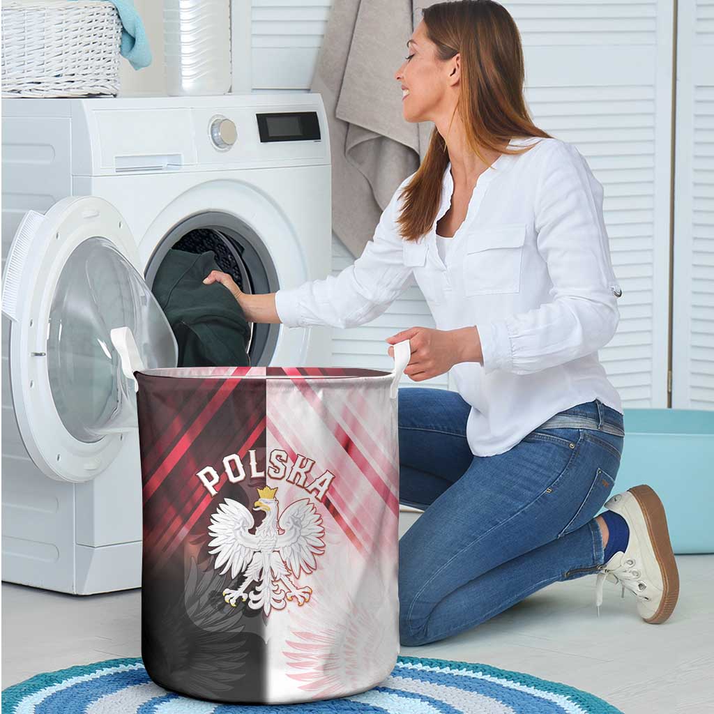 Poland Crowned Eagle Laundry Basket Special Style - Wonder Print Shop