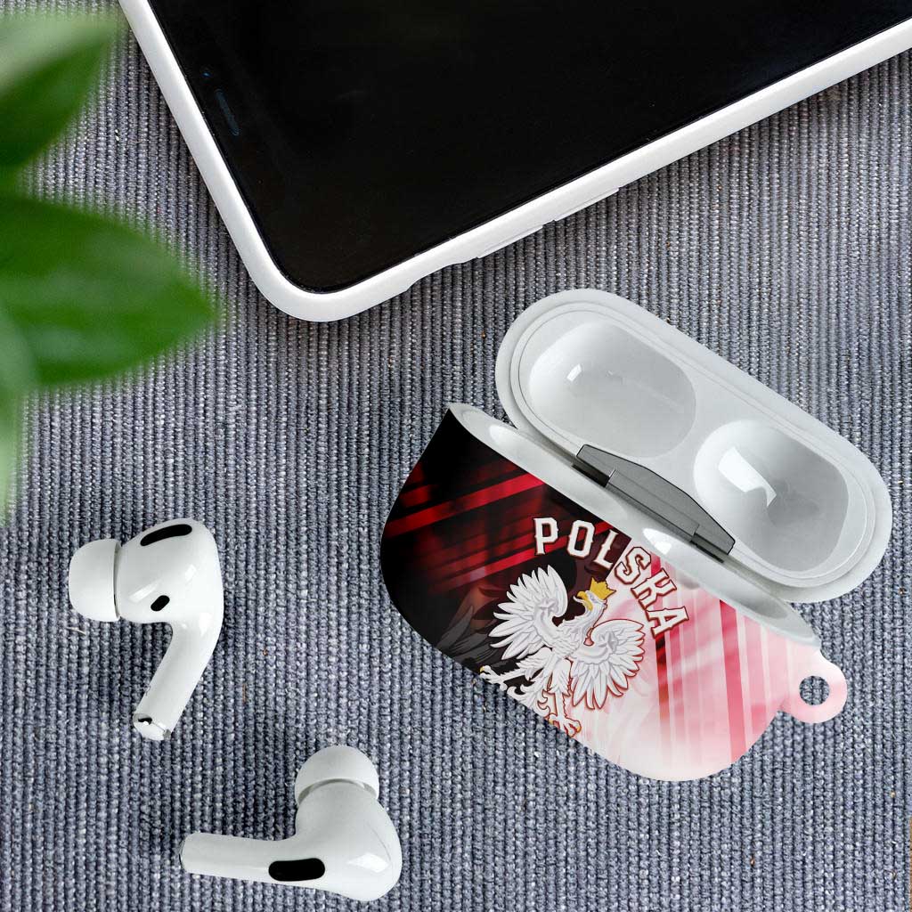 Poland Crowned Eagle AirPods Case Special Style - Wonder Print Shop