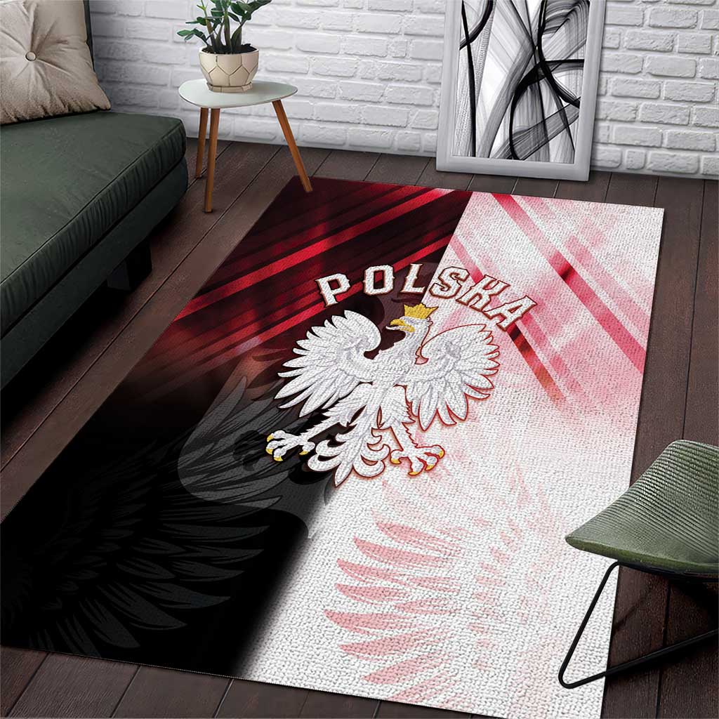Poland Crowned Eagle Area Rug Special Style - Wonder Print Shop