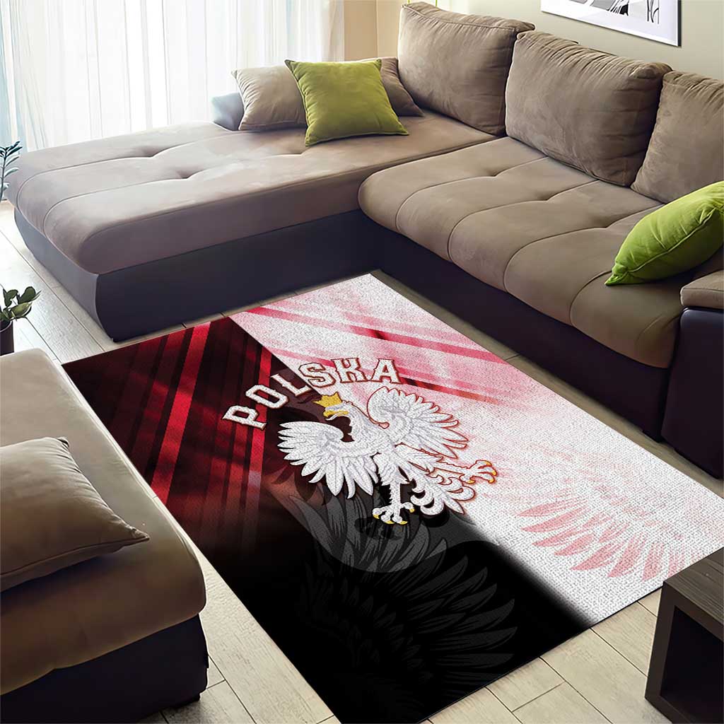 Poland Crowned Eagle Area Rug Special Style - Wonder Print Shop
