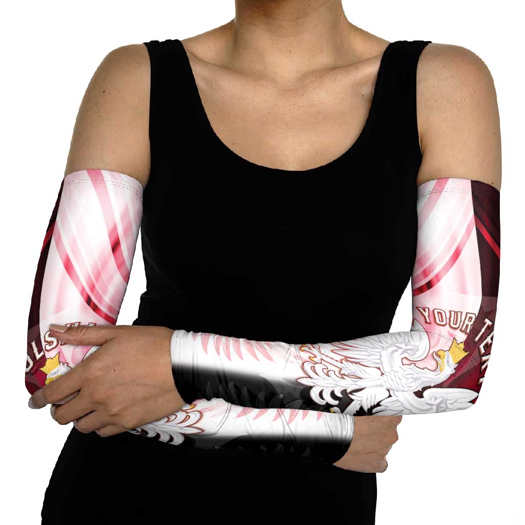 Personalized Poland Crowned Eagle Arm Sleeves Special Style - Wonder Print Shop