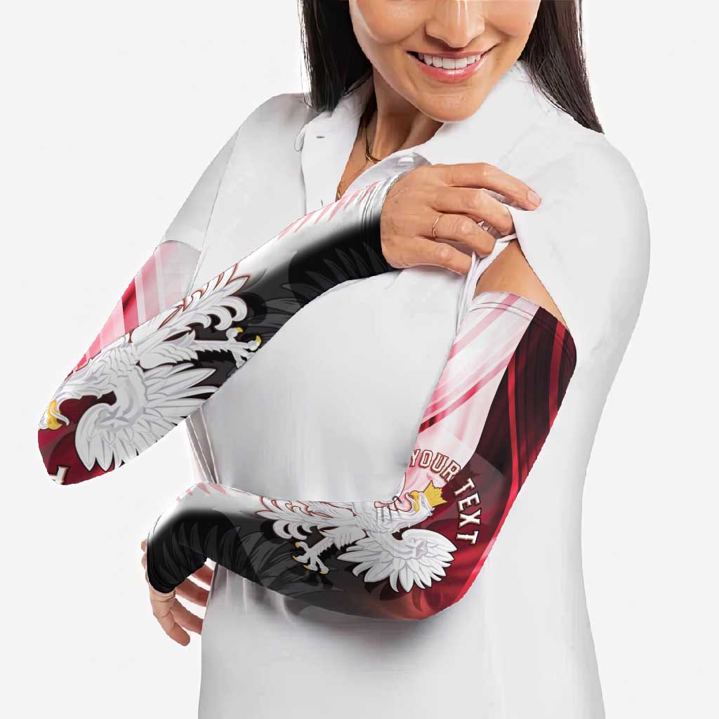 Personalized Poland Crowned Eagle Arm Sleeves Special Style - Wonder Print Shop