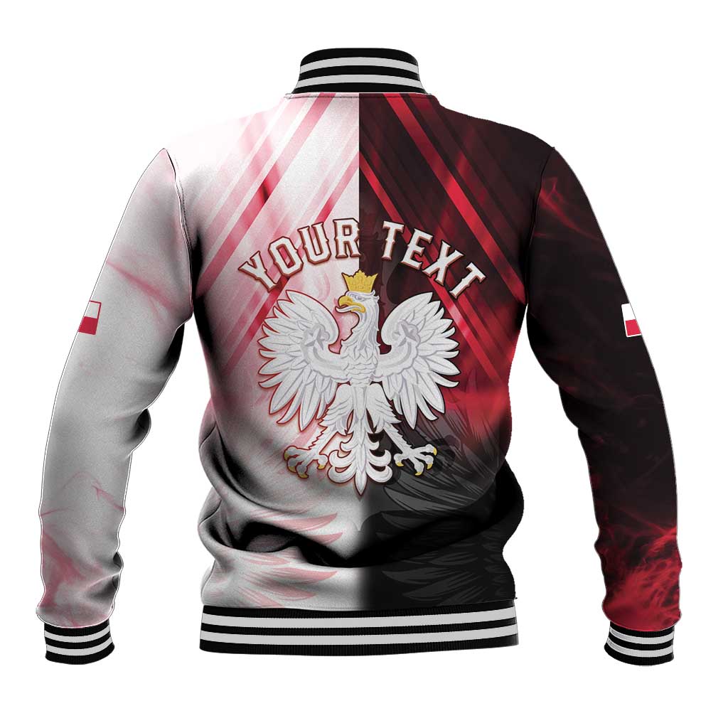 Personalized Poland Crowned Eagle Baseball Jacket Special Style - Wonder Print Shop