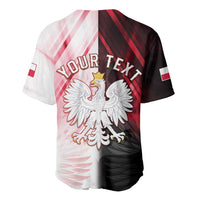 Personalized Poland Crowned Eagle Baseball Jersey Special Style - Wonder Print Shop