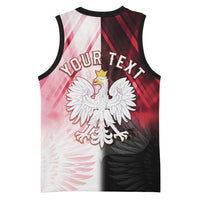 Personalized Poland Crowned Eagle Basketball Jersey Special Style - Wonder Print Shop