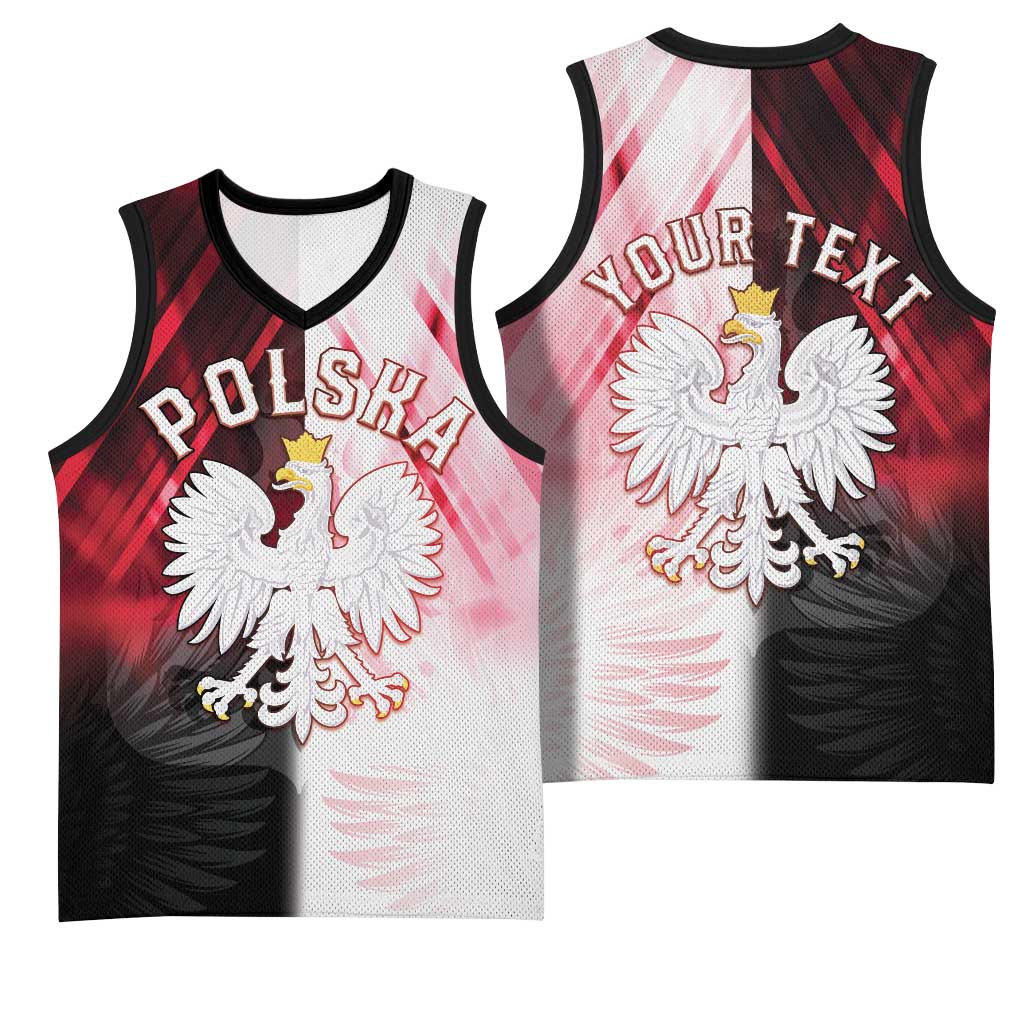 Personalized Poland Crowned Eagle Basketball Jersey Special Style - Wonder Print Shop