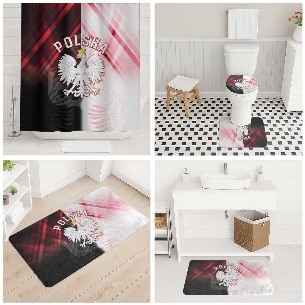 Poland Crowned Eagle Bathroom Set Special Style - Wonder Print Shop