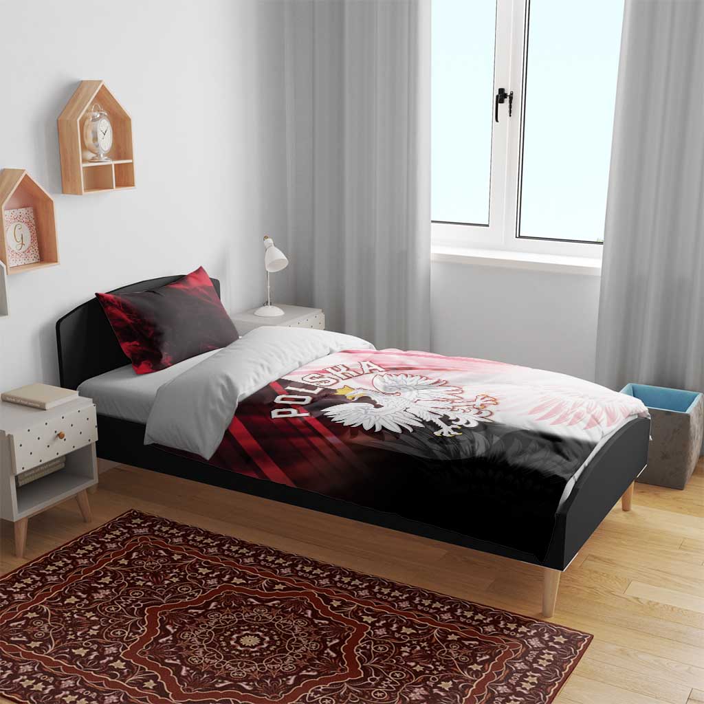 Poland Crowned Eagle Bedding Set Special Style - Wonder Print Shop