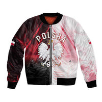 Personalized Poland Crowned Eagle Bomber Jacket Special Style - Wonder Print Shop