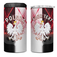 Personalized Poland Crowned Eagle 4 in 1 Can Cooler Tumbler Special Style - Wonder Print Shop