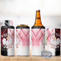 Personalized Poland Crowned Eagle 4 in 1 Can Cooler Tumbler Special Style - Wonder Print Shop