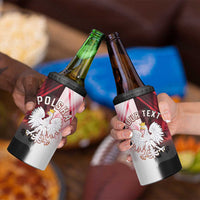 Personalized Poland Crowned Eagle 4 in 1 Can Cooler Tumbler Special Style - Wonder Print Shop