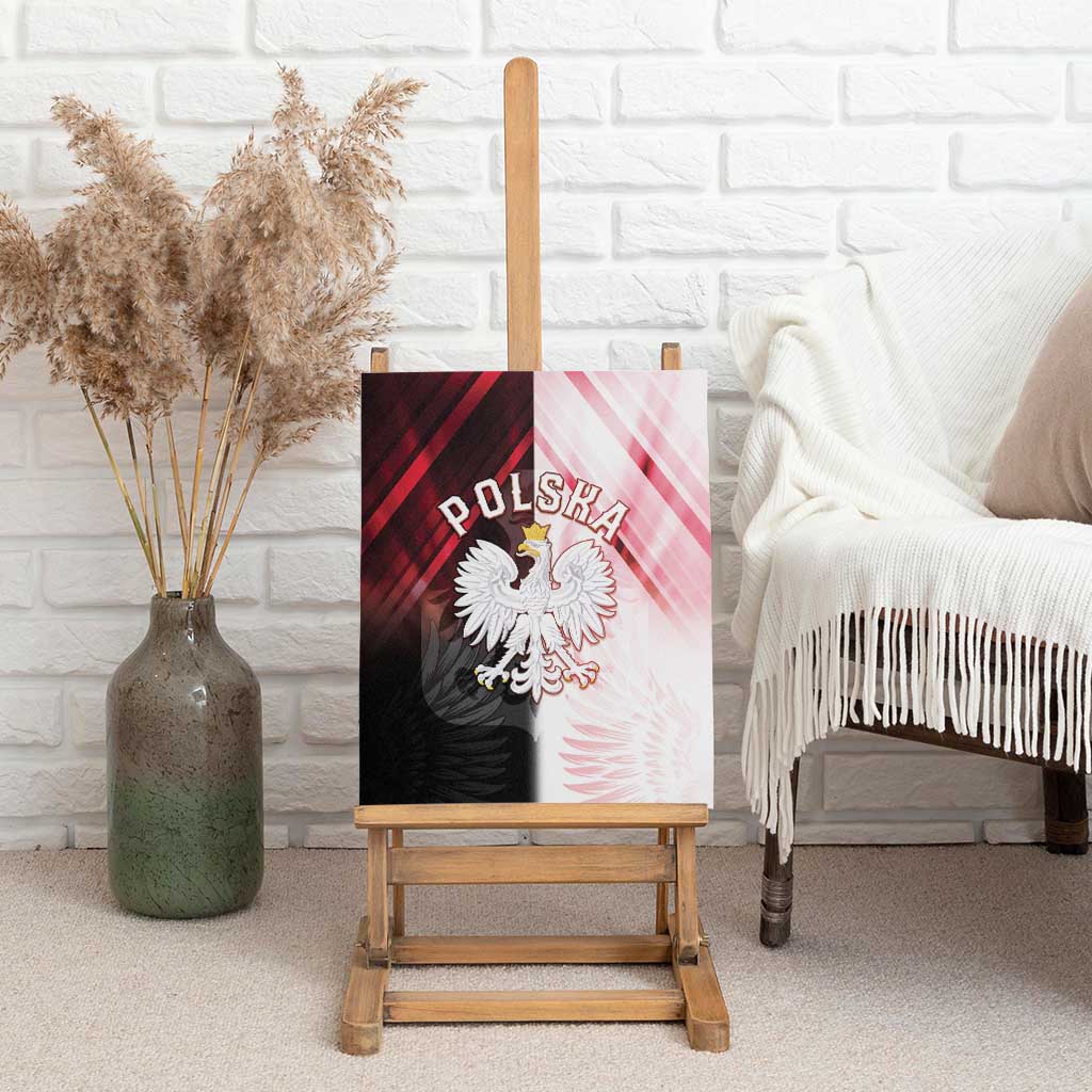 Poland Crowned Eagle Canvas Wall Art Special Style - Wonder Print Shop