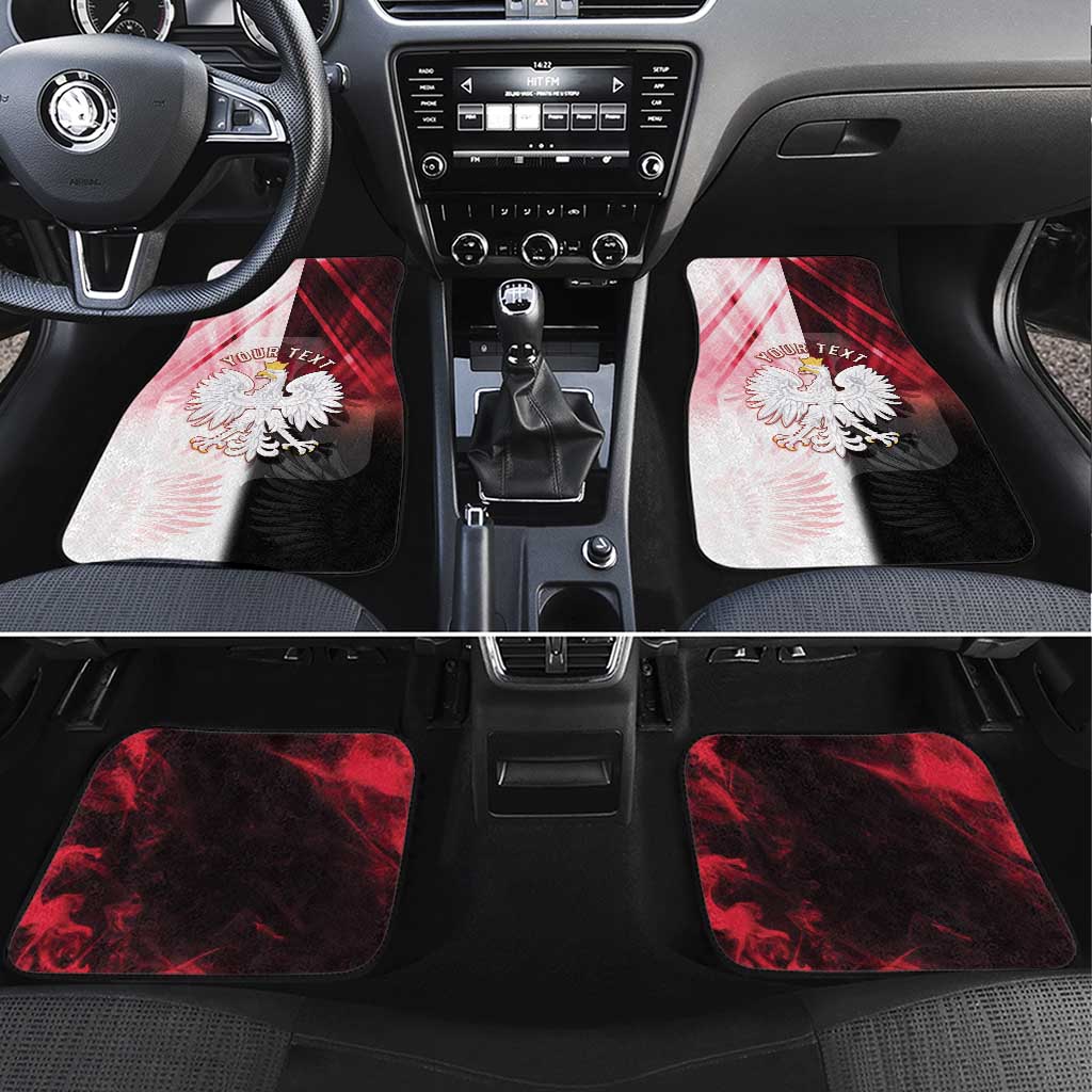 Personalized Poland Crowned Eagle Car Mats Special Style - Wonder Print Shop