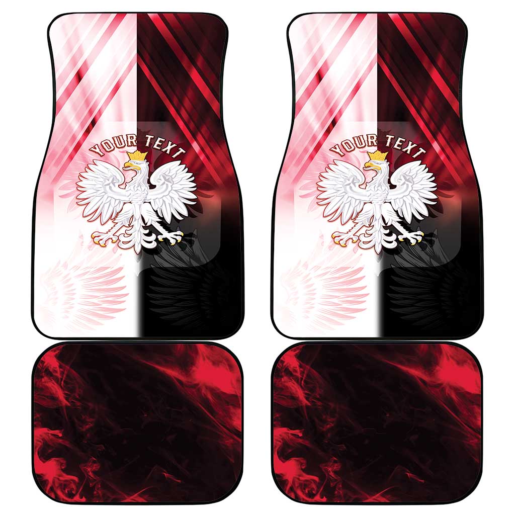 Personalized Poland Crowned Eagle Car Mats Special Style - Wonder Print Shop