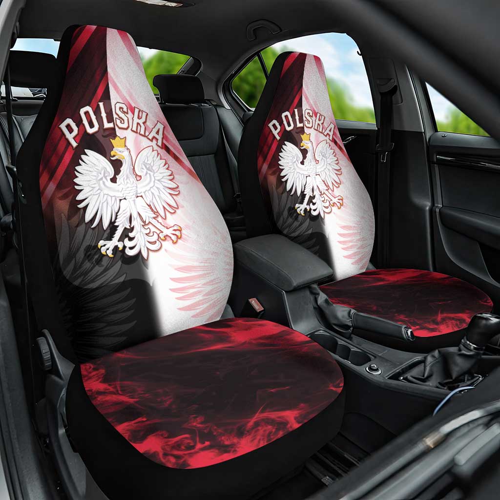 Poland Crowned Eagle Car Seat Cover Special Style - Wonder Print Shop