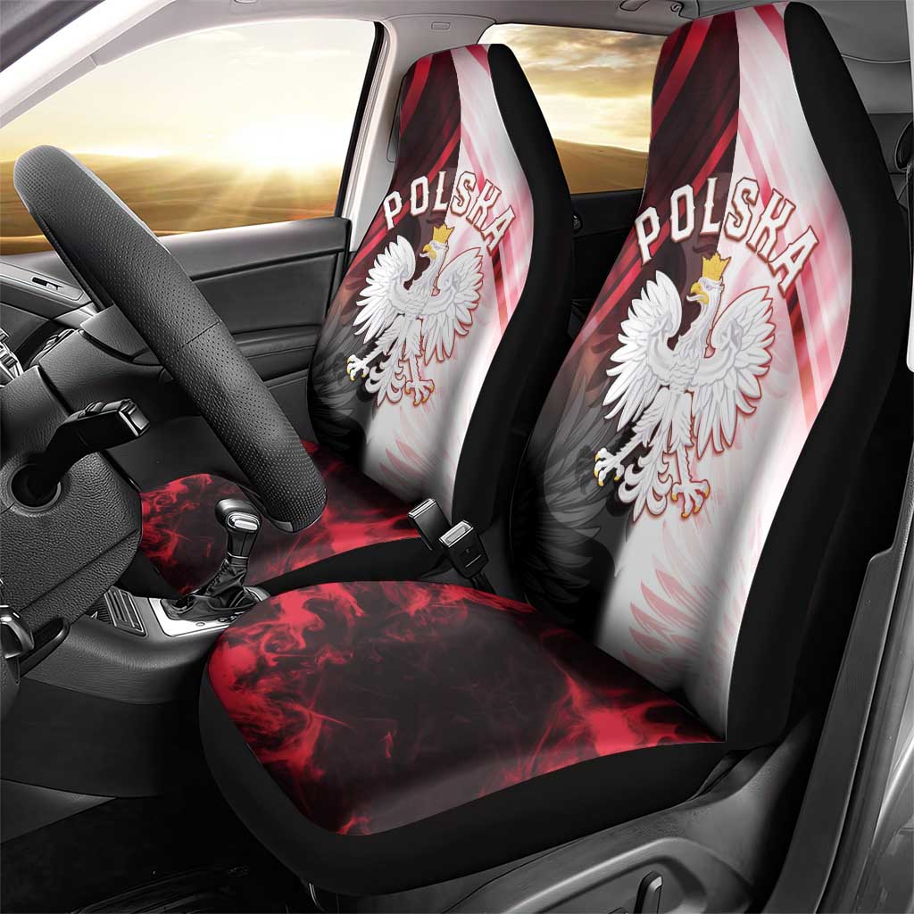 Poland Crowned Eagle Car Seat Cover Special Style - Wonder Print Shop