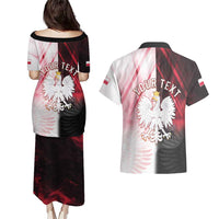 Personalized Poland Crowned Eagle Couples Matching Puletasi and Hawaiian Shirt Special Style - Wonder Print Shop