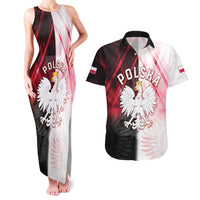 Personalized Poland Crowned Eagle Couples Matching Tank Maxi Dress and Hawaiian Shirt Special Style - Wonder Print Shop