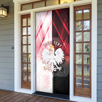 Personalized Poland Crowned Eagle Door Cover Special Style - Wonder Print Shop