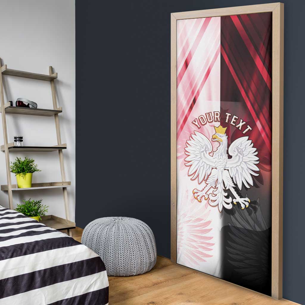 Personalized Poland Crowned Eagle Door Cover Special Style - Wonder Print Shop