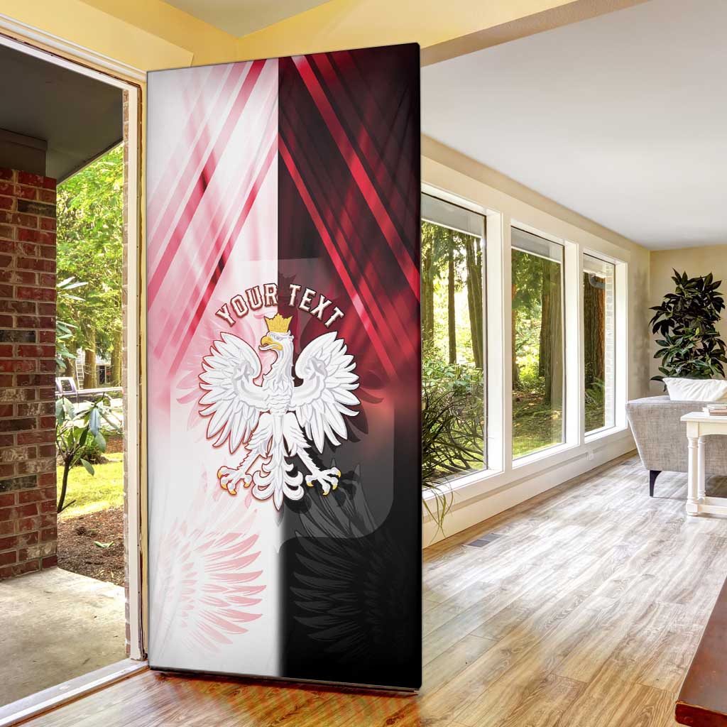 Personalized Poland Crowned Eagle Door Cover Special Style - Wonder Print Shop