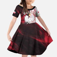 Personalized Poland Crowned Eagle Family Matching Short Sleeve Bodycon Dress and Hawaiian Shirt Special Style - Wonder Print Shop