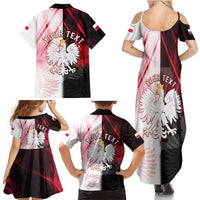 Personalized Poland Crowned Eagle Family Matching Summer Maxi Dress and Hawaiian Shirt Special Style - Wonder Print Shop