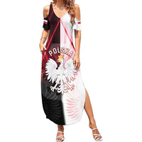 Personalized Poland Crowned Eagle Family Matching Summer Maxi Dress and Hawaiian Shirt Special Style - Wonder Print Shop
