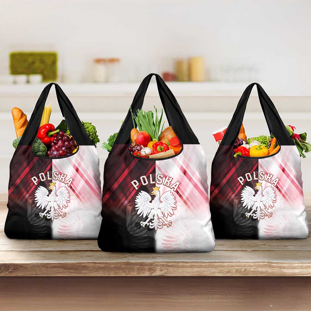 Poland Crowned Eagle Grocery Bag Special Style - Wonder Print Shop
