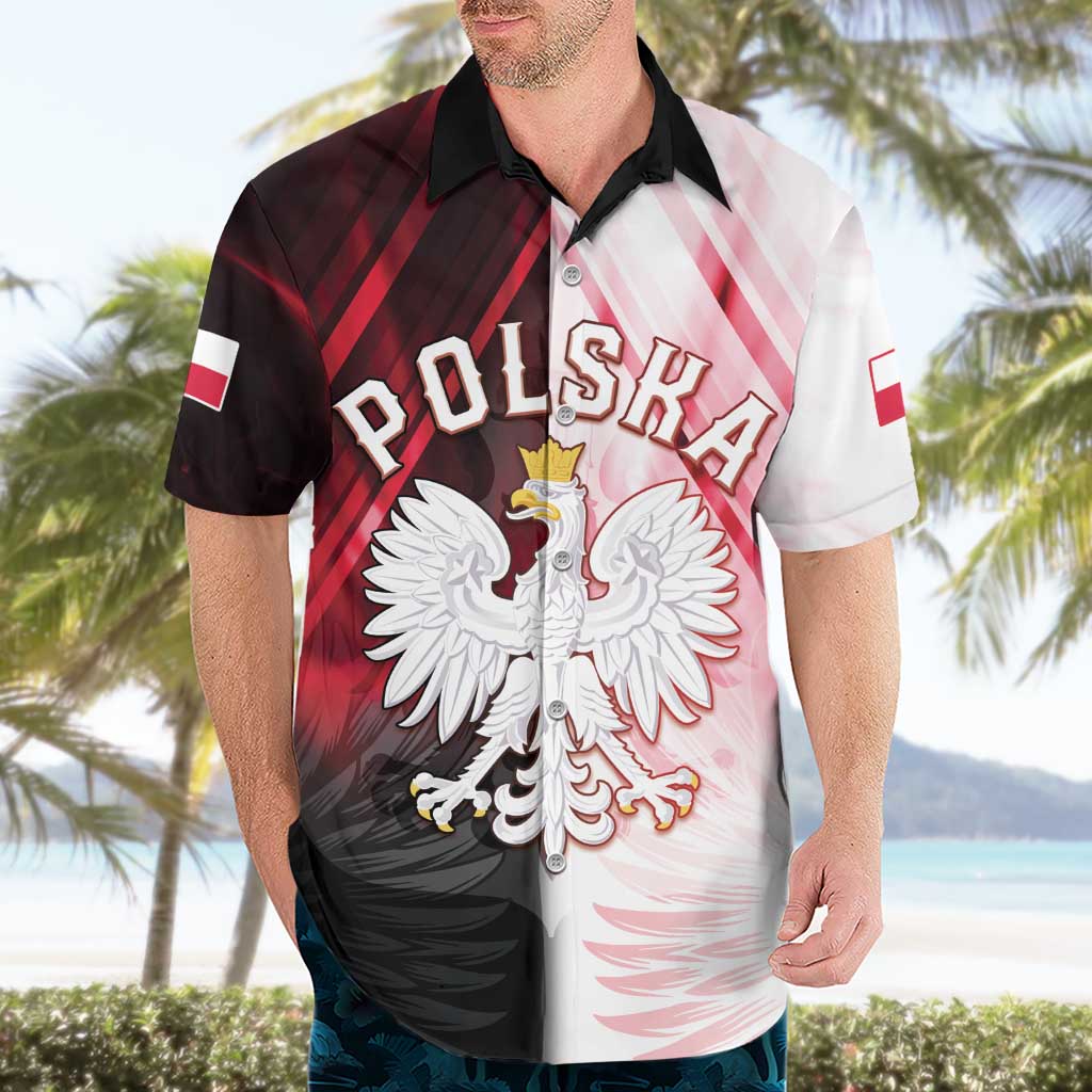 Personalized Poland Crowned Eagle Hawaiian Shirt Special Style - Wonder Print Shop